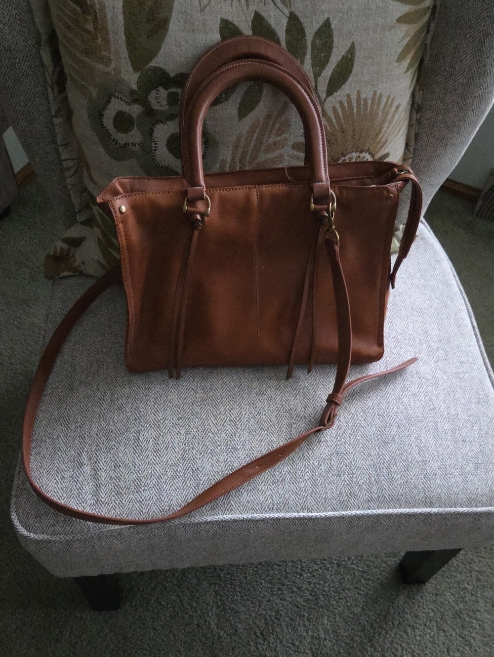 Universal Thread Tote Handbag with Shoulder Strap